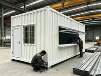 Kiosque modulaire préfabriqué, bar à café, kiosque de magasin de proximité, kiosque à montage rapide, étanche, kiosque modulaire personnalisé