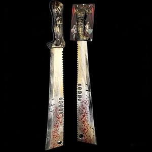 Épée de table médiévale Viking sanglante pour accessoire d'arme, équipement de fête, machette de boucher, bronze, costume d'Halloween ancien - Product Image 6