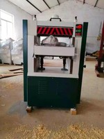 Rabot industriel double face de 24 pouces de large rabot d'épaisseur de bois avec tête de coupe en spirale