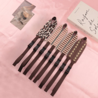 Stock de cordon tissé en vente directe Stock universel cordon pour femmes corde torsadée à double boucle pour le bricolage sac tissé bandoulière