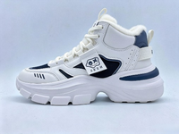 Baskets montantes épaisses 2026 Nouvelle Collection Semelle Épaisse Plateforme Style Daddy Homme Femme Décontractées Sport Automne