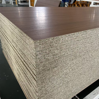 Panneau de meuble moderne en mélamine UV, panneau durable résistant à l'humidité, couleur personnalisée, panneau de particules HDF avec colle MR E0 E1, pour armoire d'hôtel