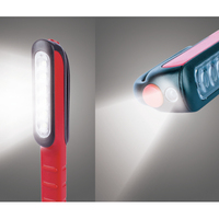 Lampe de travail portable 6+1 LED avec clip pour réparation automobile, camping et urgences