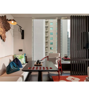 Camas de Hotel Modernas de Madera, Juego Completo, Diseñadas para Habitaciones Estándar de Hotel, Motel, Casa de Huéspedes, Albergue <span class=keywords><strong>Juvenil</strong></span>, Apartamento, Portátiles - Product Image 4