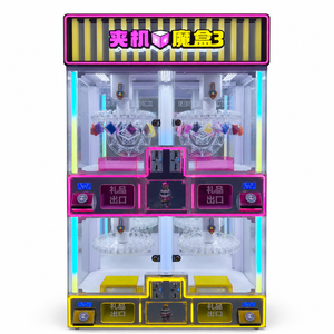 Coin Operated <b>Magic</b> <b>Box</b> Arcade Game Machine Dual Screen Air Hockey Style Entertainment Equipment for Game Rooms - Product Image 1