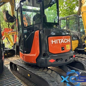 Mini-excavatrice Hitachi ZX55 d'occasion à faible nombre d'heures de fonctionnement |   Moteur Isuzu de 5,5 tonnes avec commande PLC |   Pompe de boîte de vitesses |   Roulement inclus |   Modèle 2024 | - Product Image 2