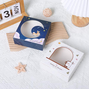 Cajas para Pasteles con Diseño Coreano, Impresión Offset, Grado Alimenticio, Desechables, para Postres y <span class=keywords><strong>Repostería</strong></span> - Product Image 4