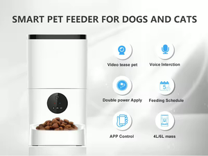 Pronto <span class=keywords><strong>per</strong></span> la Spedizione: Alimentatore Temporizzato <span class=keywords><strong>per</strong></span> Animali Domestici con Telecamera 1080P, Dispenser di Cibo Smart WiFi <span class=keywords><strong>per</strong></span> Cani e Gatti - Product Image 2