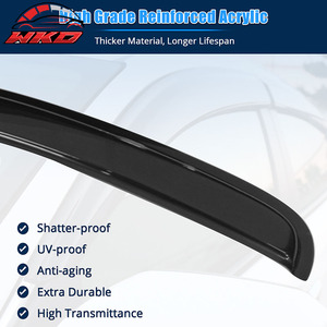 Pare-soleil en acrylique pour Jeep Liberty 08-14, déflecteur de pluie et de soleil, lot de 4 pièces - Product Image 3