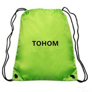 กระเป๋าเป้สะพายหลังแบบเชือกผูก ผลิตจากโพลีเอสเตอร์ 210D กันน้ำ สำหรับกีฬา โปรโมชั่น พิมพ์โลโก้ตามสั่ง ขายส่ง - Product Image 5