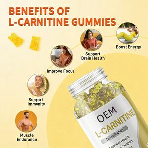 Gomitas de L-Carnitina, Suplemento para Bajar de Peso y Quemar Grasa, Gomitas Adelgazantes de L-Carnitina - Product Image 3