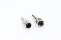 Connecteur M12, adaptateur câblable pour assemblage sur site, capteur droit étanche IP68 de 12 mm pour vélos électriques, câble PG7 250V 4A