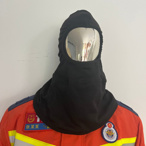 หมวกกันไฟ ทนไฟ สำหรับนักดับเพลิง ทำจากอะรามิด ป้องกันไฟกระพริบ สำหรับโรงงานแก้วและห้องปฏิบัติการ - Product Image 1