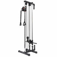 TOPTONS Multi Power Rack Entraîneur fonctionnel Rangée basse Pulldown Lat Pull Down Gym Machine