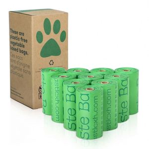 Bolsas Biodegradables y Ecológicas para Excremento de Pollo, Diseño de Dibujos Animados, para Exteriores, a Prueba de Fugas, Resistentes a Desgarros, Material Grueso de Grado Alimenticio - Product Image 3