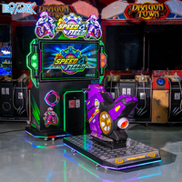 Simulateur d'arcade interactif de course de motos commerciales pour salles de jeux et lieux de divertissement intérieurs