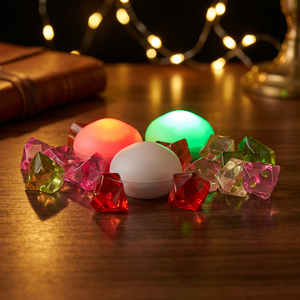 LED11BL <b>Round</b> LED Blue <b>Battery</b> Powered Plastic IP33 - Product Image 3