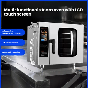 5-<b>Tray</b> Oven With Programmable & Bake / Built-in Boiler + Water Gun Cleaning VK07F-60 5-<b>Tray</b> Design Efficient Cooking for <b>Large</b> B - Product Image 3