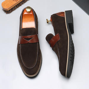 Zapatos informales para <span class=keywords><strong>hombre</strong></span>, vestido de oficina antideslizante con plantilla de goma, 37-47 talla grande, zapatos oficiales para <span class=keywords><strong>hombre</strong></span> - Product Image 5