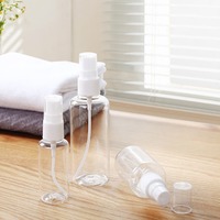 Bouteilles en plastique transparentes vides Pulvérisateur de parfum à brume fine 10ml 30ml 50ml 80ml 100ml 120ml 250ml 500ml pour cosmétiques