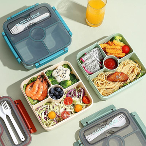 Lunch Bento Box Adults Lunch <b>Containers</b> for Salad Lunch Leakproof - Product Image 6