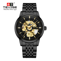 Montre-bracelet mécanique automatique de luxe Tevise 874J, marque de mode originale, étanche, pour homme, Reloj Montre Homme Uhr