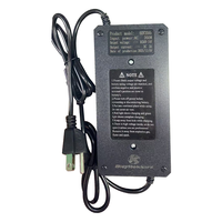 Cargador de Bicicleta Eléctrica de 36V 48V 60V 72V, Resistente al Agua y al Fuego, 60v3a, para Baterías de Plomo-Ácido, con Pantalla LED, Enchufe Estadounidense y Británico