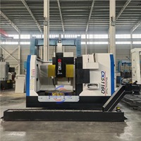 Tour vertical CNC CK5120 de 2000 mm de diamètre de tournage pour le travail des métaux