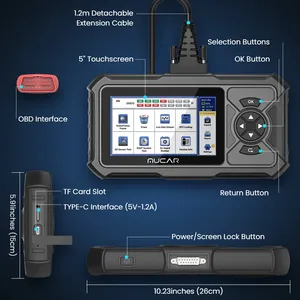 Mucar cde900 Pro OBD2 ô tô tự động chẩn đoán Scanner công cụ hỗ trợ đầy đủ hệ thống xe Scanner OBD2 công cụ chẩn đoán - Product Image 4