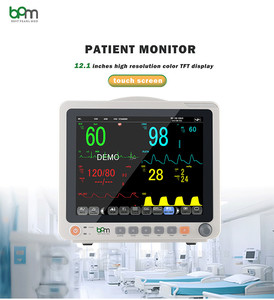 BPM-M1215 Chất lượng cao 12 inch 6 Thông số thú y Vital Signs Monitor động vật sử dụng máy giám sát - Product Image 2