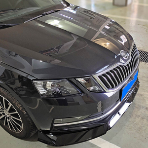 Spoiler de pare-chocs avant <span class=keywords><strong>VRS</strong></span>, lèvre de séparation en fibre de carbone, kit carrosserie pour <span class=keywords><strong>Skoda</strong></span> <span class=keywords><strong>Octavia</strong></span> MK3 <span class=keywords><strong>2020</strong></span> 2021 2022 2023, accessoire de tuning - Product Image 1
