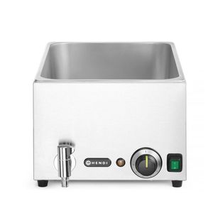 HENDI GN 1/1 230V/1000W 576x334x(H)241mm Ranger Baño María con Grifo de Drenaje, Equipo de Calentamiento y Mantenimiento de Alimentos, Tamaño 1/1 - Product Image 1