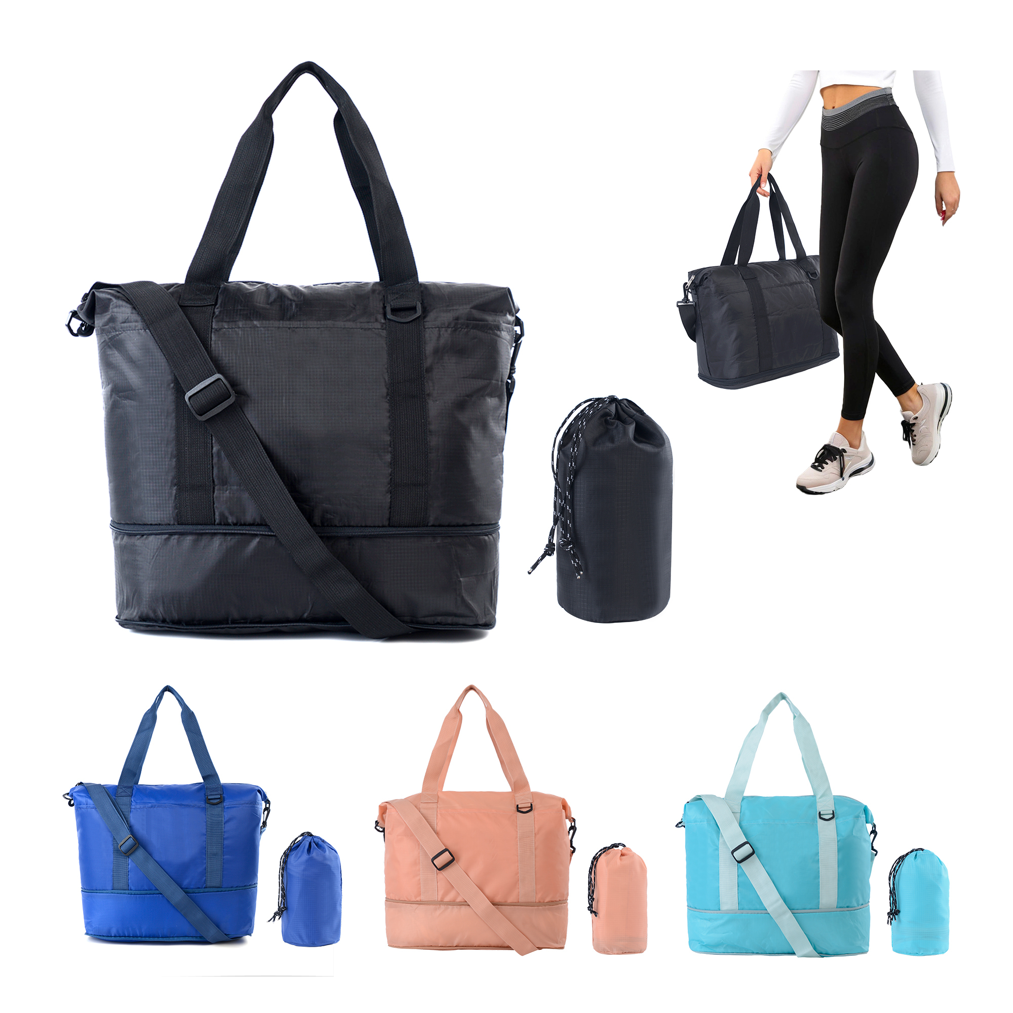 Sports Bag Large Capacity Folding Travel Bag