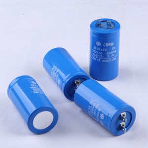 CBB60 ตัวเก็บประจุแบบฟิล์ม 28uF 350VAC แบบกลมสำหรับสตาร์ทมอเตอร์ปั๊มน้ำ - Product Image 4