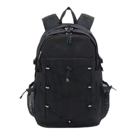 Mochila Escolar, Deportiva, de Viaje, para Estudiantes, con Logotipo Personalizado, Impermeable, con Diseño de Letras, de Nailon, Unisex, de Primera Calidad, Fábrica BSCI