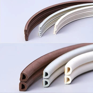 Meilleure Vente 2025 Bande d'étanchéité de porte en caoutchouc EPDM adhésive insonorisante et étanche, extrudée et découpée - Product Image 2