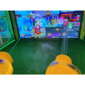 เครื่องเกมยิงน้ำหยอดเหรียญ วิดีโอเกมอาร์เคด สงครามซอมบี้ พร้อมกล้องราคาประหยัด เกมยิงปลาโลหะและพลาสติก - Product Image 2