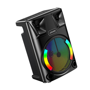 Jokade Rechargeable <b>Speaker</b> 8 Inch 20W <b>Bluetooth</b> USB FM <b>With</b> Led <b>Lights</b> Portable Outdoor Party Use - Product Image 2