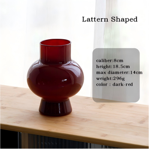 <span class=keywords><strong>Vase</strong></span> à fleurs en verre transparent en forme de lanterne, noir, blanc, rose, bleu, jaune clair, <span class=keywords><strong>vert</strong></span>, rouge foncé, pour la décoration de table de mariage - Product Image 5