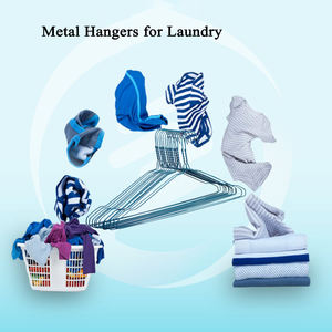 Cintres en métal pour blanchisserie, vêtements de nettoyage <span class=keywords><strong>à</strong></span> sec, équipement de blanchisserie commercial - Product Image 1