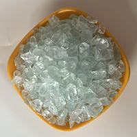 Granulés de verre blanc fin broyé de qualité supérieure pour filtration de piscine, sable filtrant pour l'eau, aquarium, aménagement paysager et décoration terrazzo – Approvisionnement direct usine