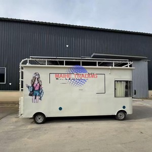 Carrito de Comida Eléctrico Retro, Totalmente Equipado, Remolque de Comida Vintage en Venta, Camioneta de Comida Rápida y Helados - Product Image 6