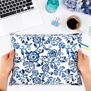 Blue <b>White</b> Floral Poly Mailers 10 x 13 Inch Vintage Flower <b>Envelope</b> Mailers Bulk Chinoiserie Self-Sealing Plastic - Product Image 6