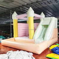 Château plein d'entrain gonflable d'usine de maison de rebond de château de saut de carrousel commercial de PVC avec le fournisseur de trampoline de piscine pour des enfants