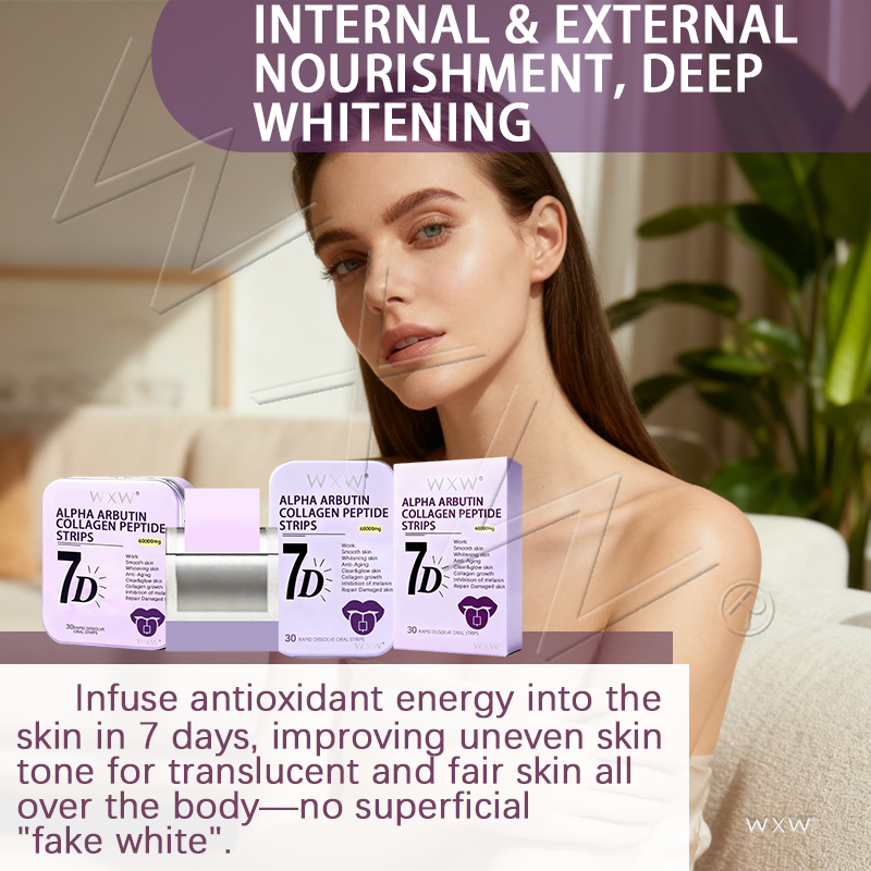 Glutathione 7 Day Whitening Collagen Oral Films Bulk Wholesale Brightens  Dull Skin for Women| Alibaba.com