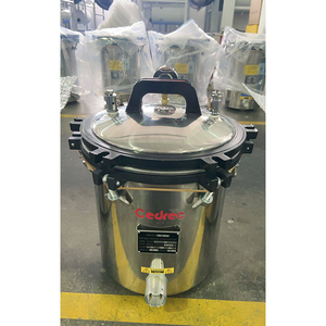 Autoclave portable de classe N pour laboratoire, 18L 24L, stérilisateur portable en acier inoxydable à vapeur haute température pour laboratoire - Product Image 2