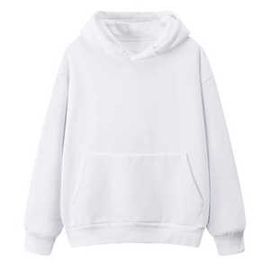 Venta caliente Nuevo diseño 100% Poliéster En blanco Logotipo personalizado Bolsillo Casual Sudadera con capucha Hombres Sin cordones Sudaderas - Product Image 3