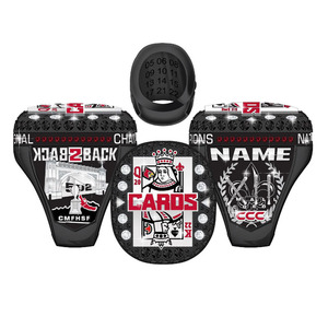 แหวนแชมป์ทีมวอลเลย์บอลซอฟต์บอลแบบกำหนดเอง - Product Image 4