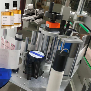 Electric Driven Two Sides Labeling Sticking <b>Machine</b> Double Sides Carton Bottle Surface Label Equipment - Product Image 3