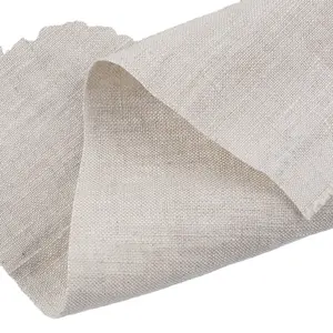 Hot Sales 9Sx9S Pure linen fabric 200CM-310CM plain linen materialbed linen fabric